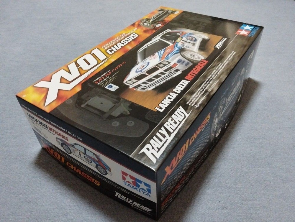 Tamiya XV-01 Lancia Delta Integrale 4WD RC car kit