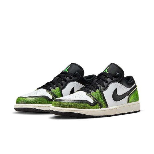 Nike Nike Air Jordan 1 Low SE Wear-Away - Electric Green DN3705-003
