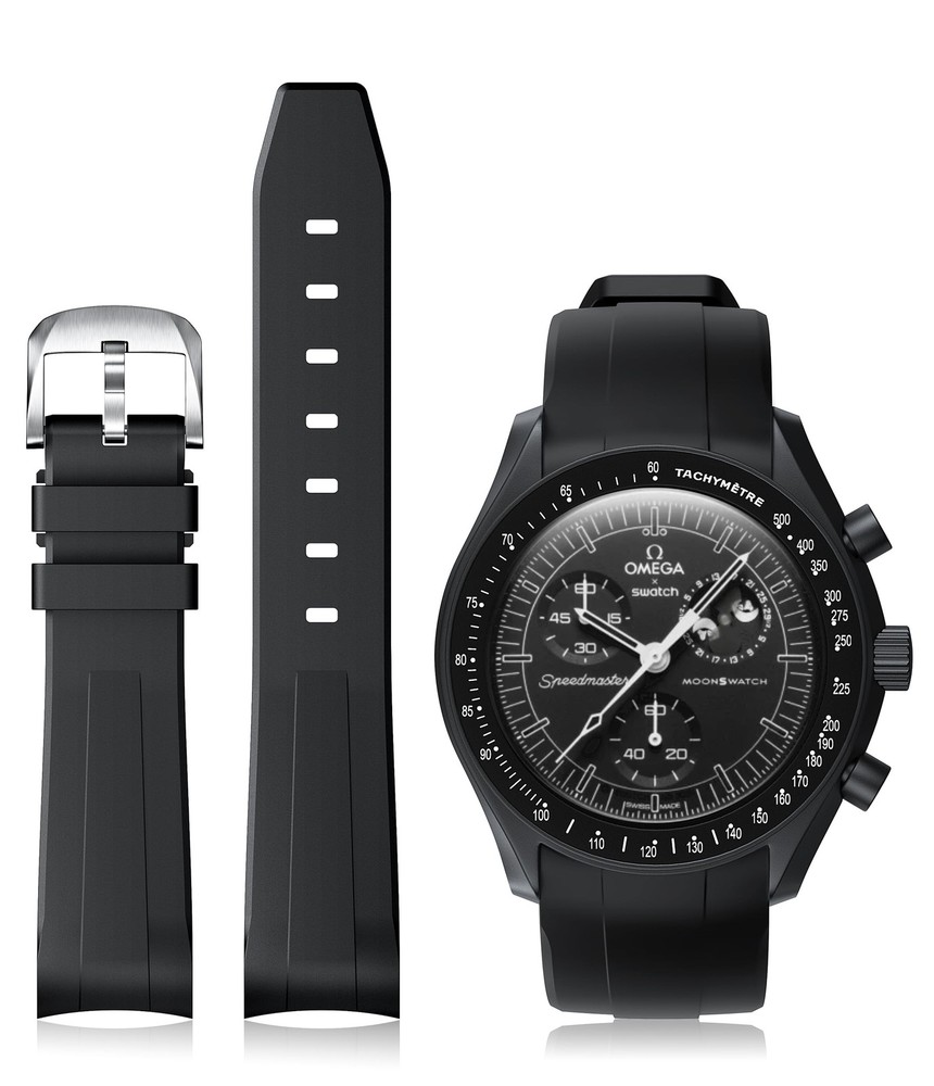 Strap for Omega x Swatch MoonSwatch Watch 20mm Replacement Band For Men Women