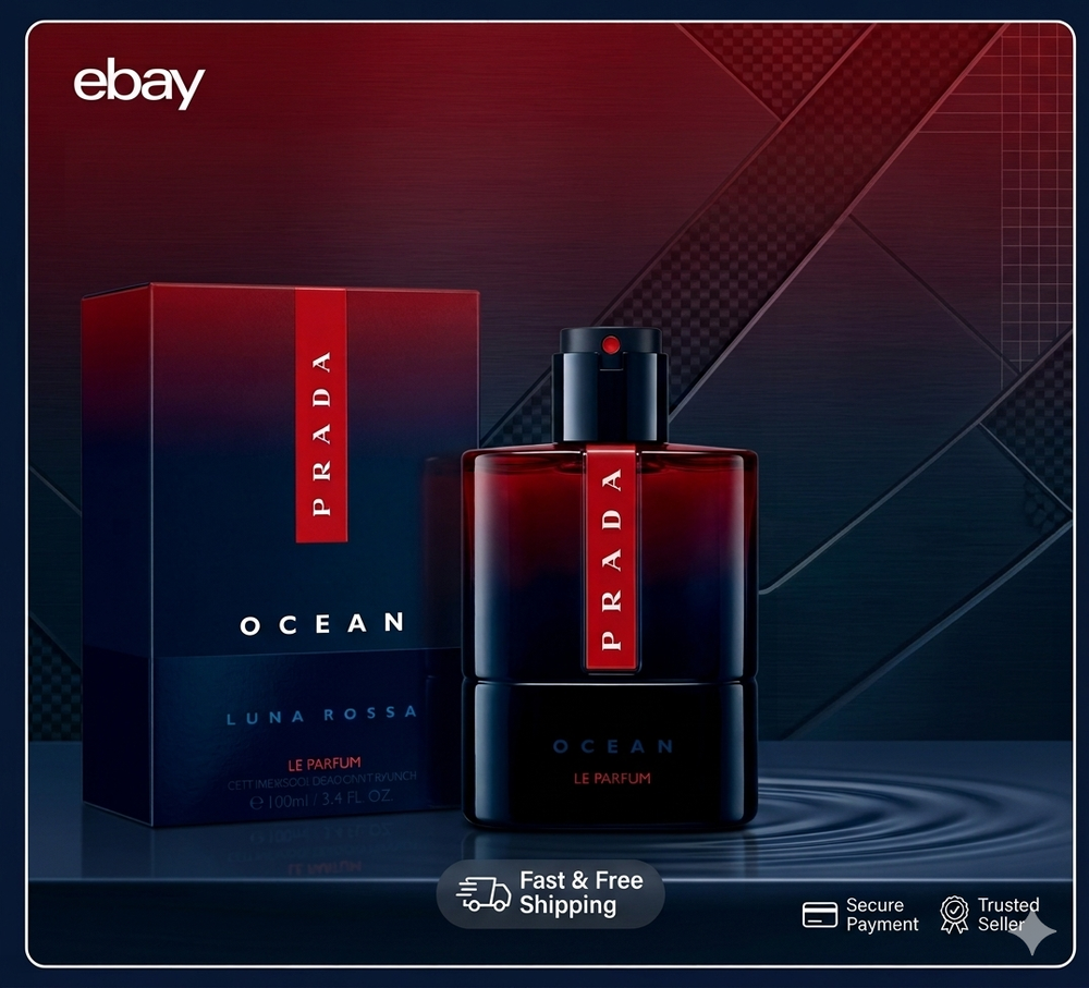 PRADA Luna Rossa Ocean Le Parfum Men's Fragrance Spray 100 ml 3.3 fl oz