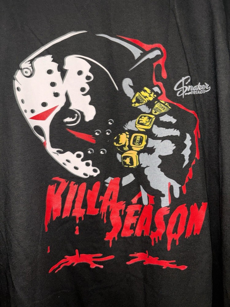Sneaker Threads: Friday 13th Jason Kills Season Men’s 4XL T-Shirt