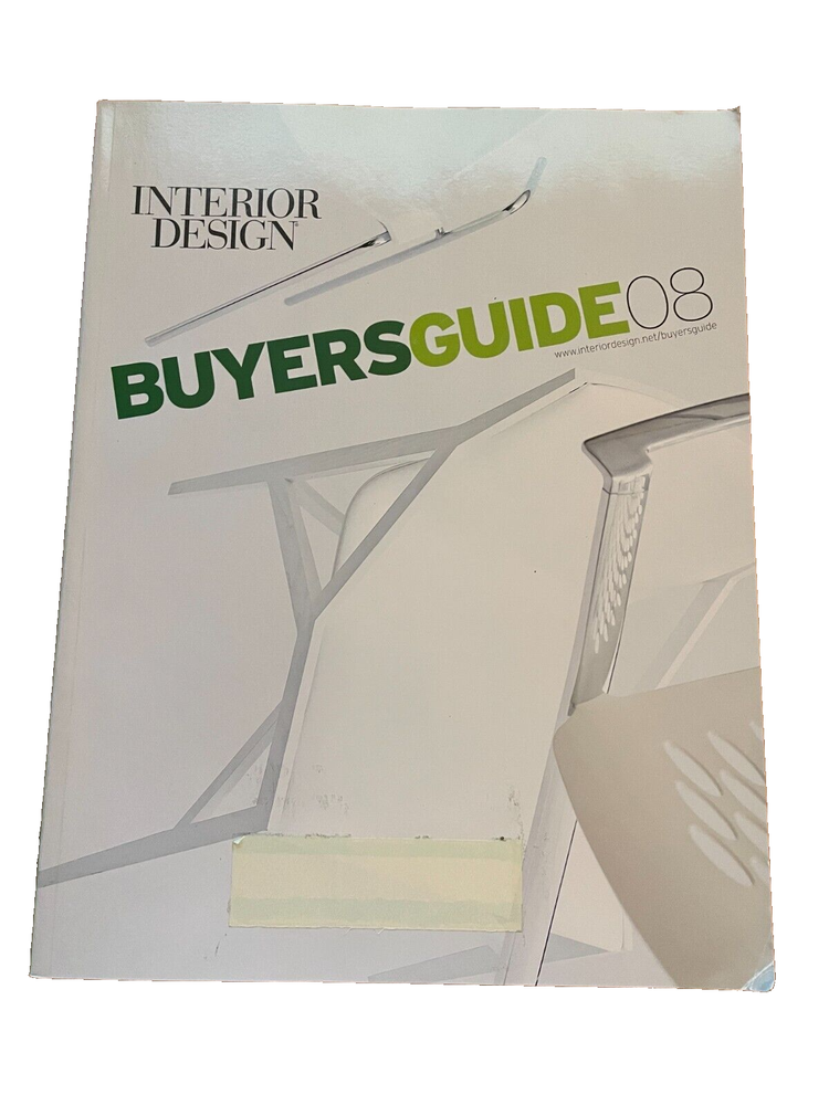 2008 INTERIOR DESIGN MAGAZINE - BUYER'S GUIDE