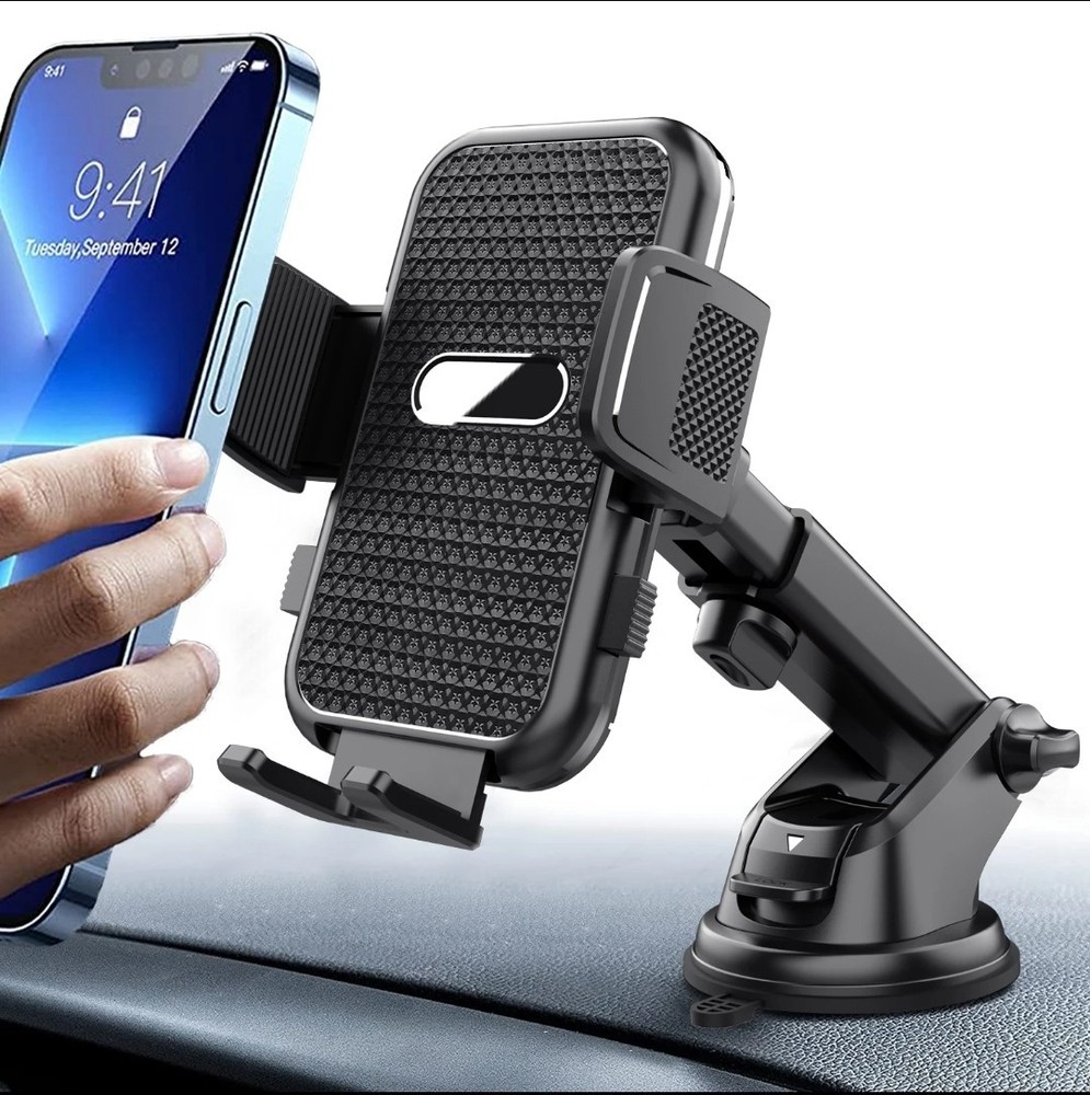 Car Phone Mount for iPhone 17 16 Pro Max Air, Galaxy S25 Ultra All Smartphones