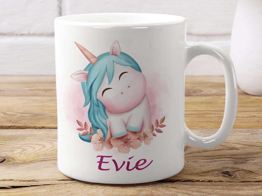 Unicorn Mug Personalised Any Name Present Cup 11oz High Quality Gift For Any