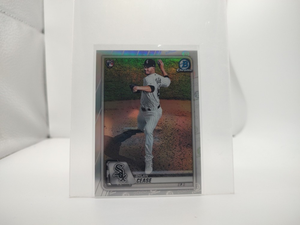 Dylan Cease 2020 Bowman Chrome Image Variation SP REFRACTOR RC ROOKIE #72
