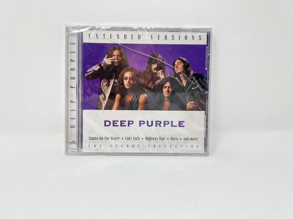 Extended Versions by Deep Purple CD, New Sealed, Crack In Case, S23