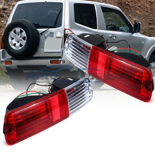 For Mitsubishi Pajero Montero 2003-2006 2X Rear Bumper Fog Light Tail Lamp Refit