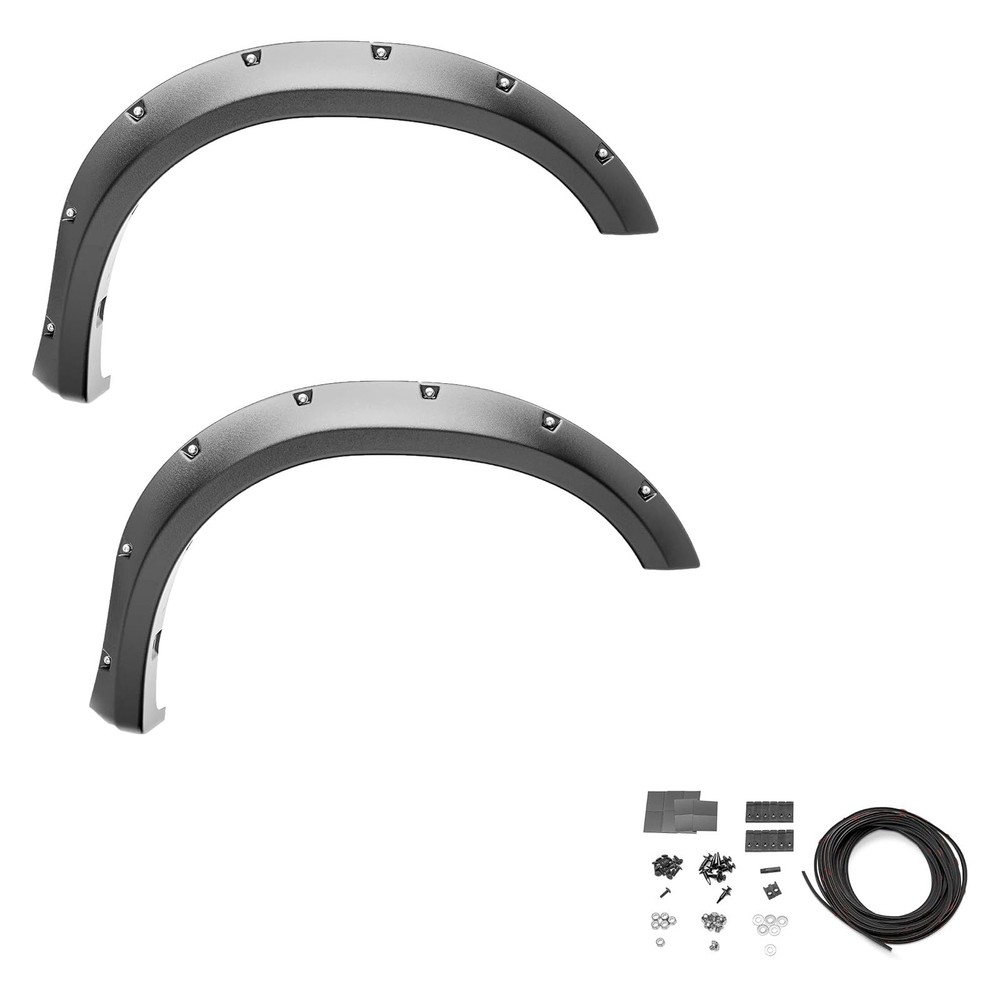 07-14 GMC Sierra 1500 2500 3500 Bushwacker Pocket Style Fender Flares Set
