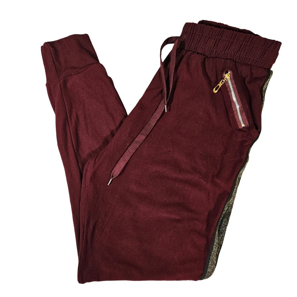 Spark Dark Burgundy Joggers in L/XL for Comfort and Style
