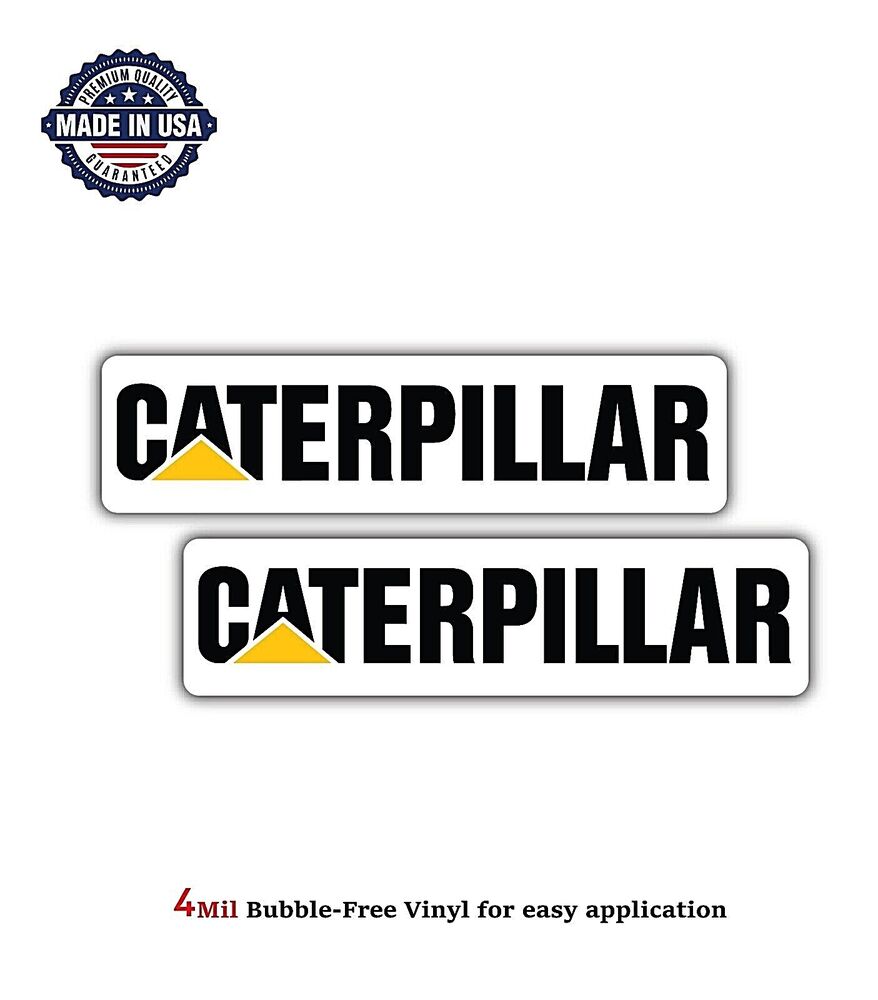 CAT CATERPILLAR VINYL DECAL STICKER CAR TRUCK BUMPER 4MIL BUBBLE FREE US MADE