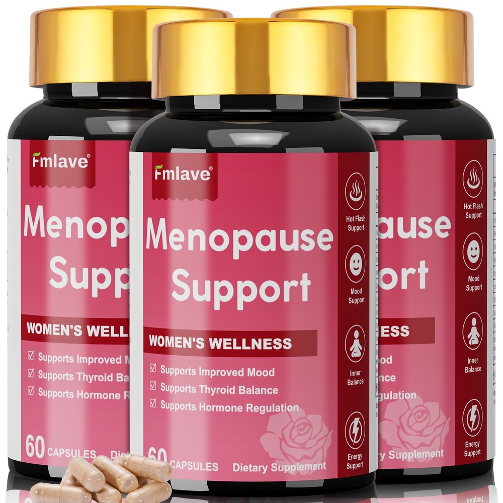 3pack Menopause Supplement for Women | Hormonal & Estrogen Balance | 60 Capsules