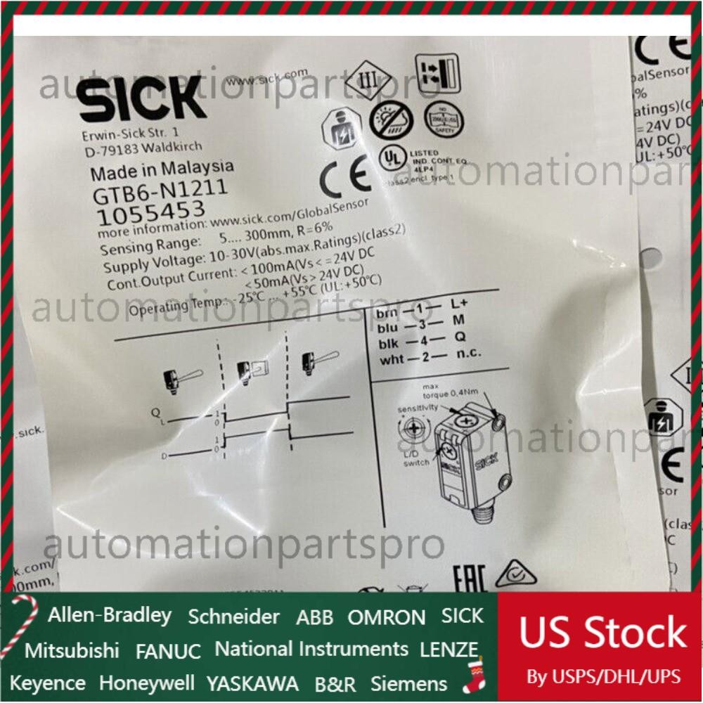 US FREE TAX  Sick GTB6-N1211 GTB6N1211 1052441 Photoelectric