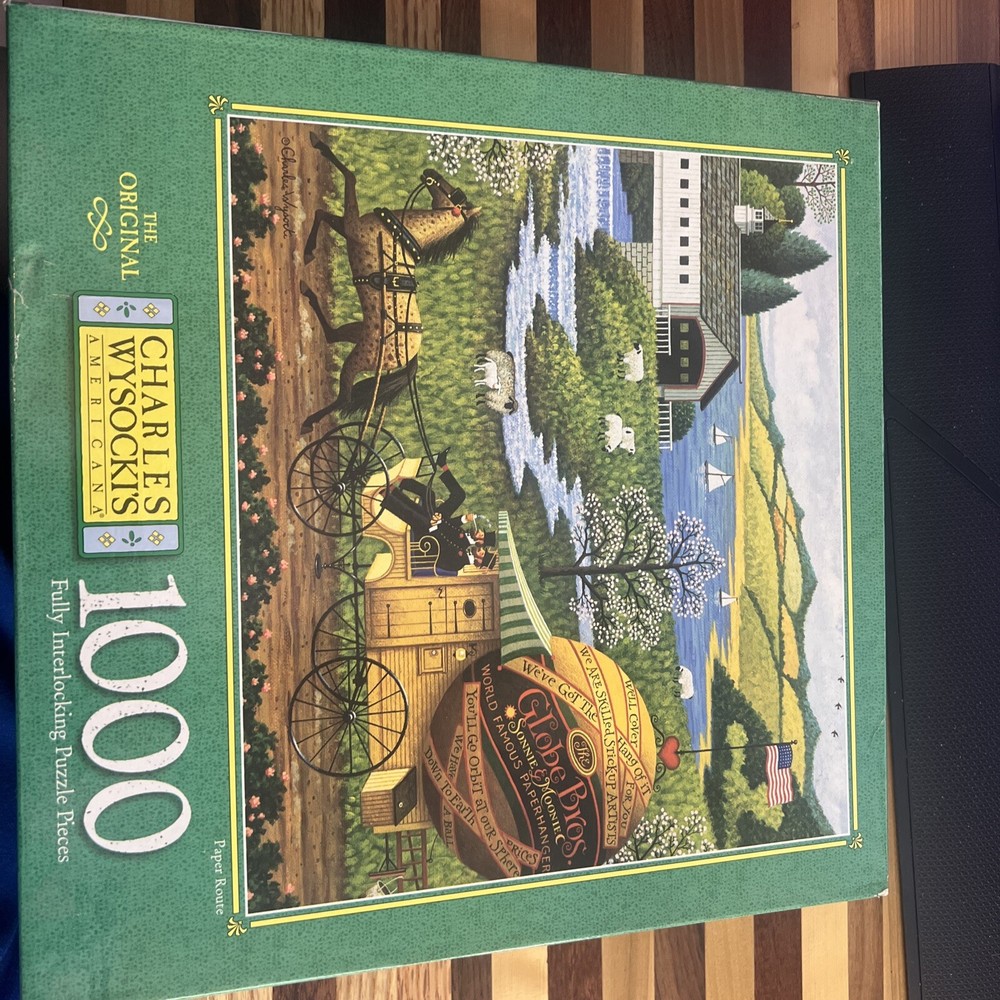 Charles Wysocki Puzzle Paper Route