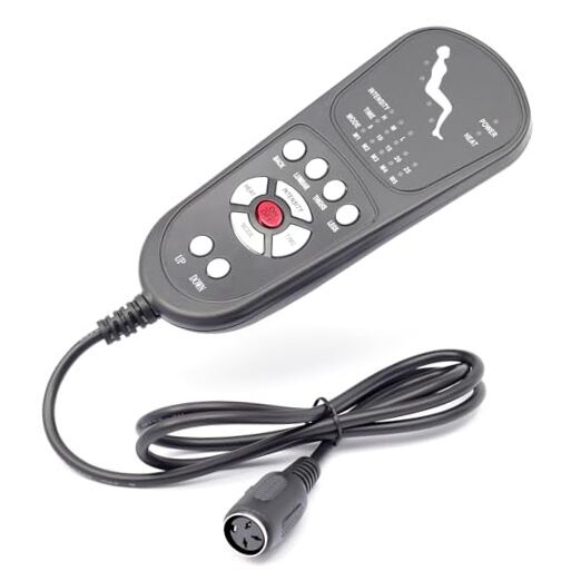 Replacement Massage Function Remote Handset Controller for Recliner Lift 3 Pin