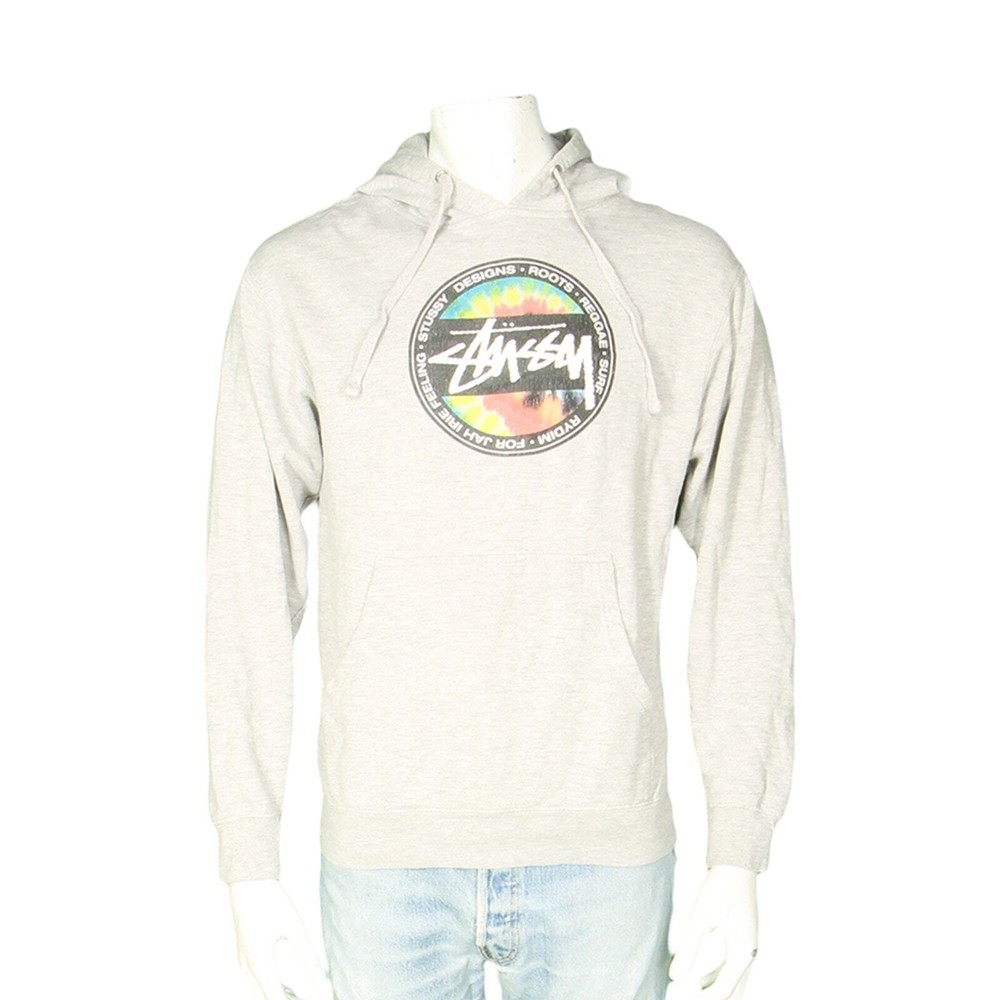 Y2K Stussy Roots Reggae Surf Rydim For Jah Irie Feeling Skateboard Hoodie S