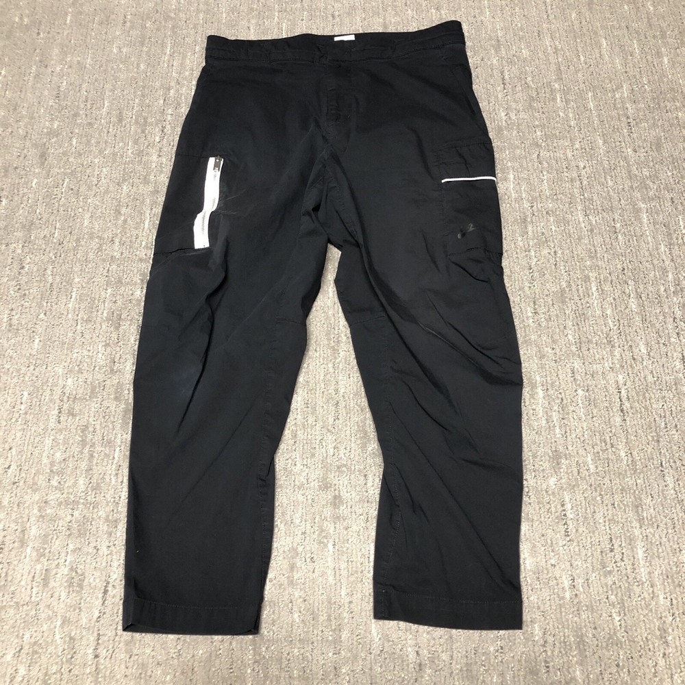 Nike Sportswear Woven Unlined Utility Pants Men Size 34 Black DD7034-010