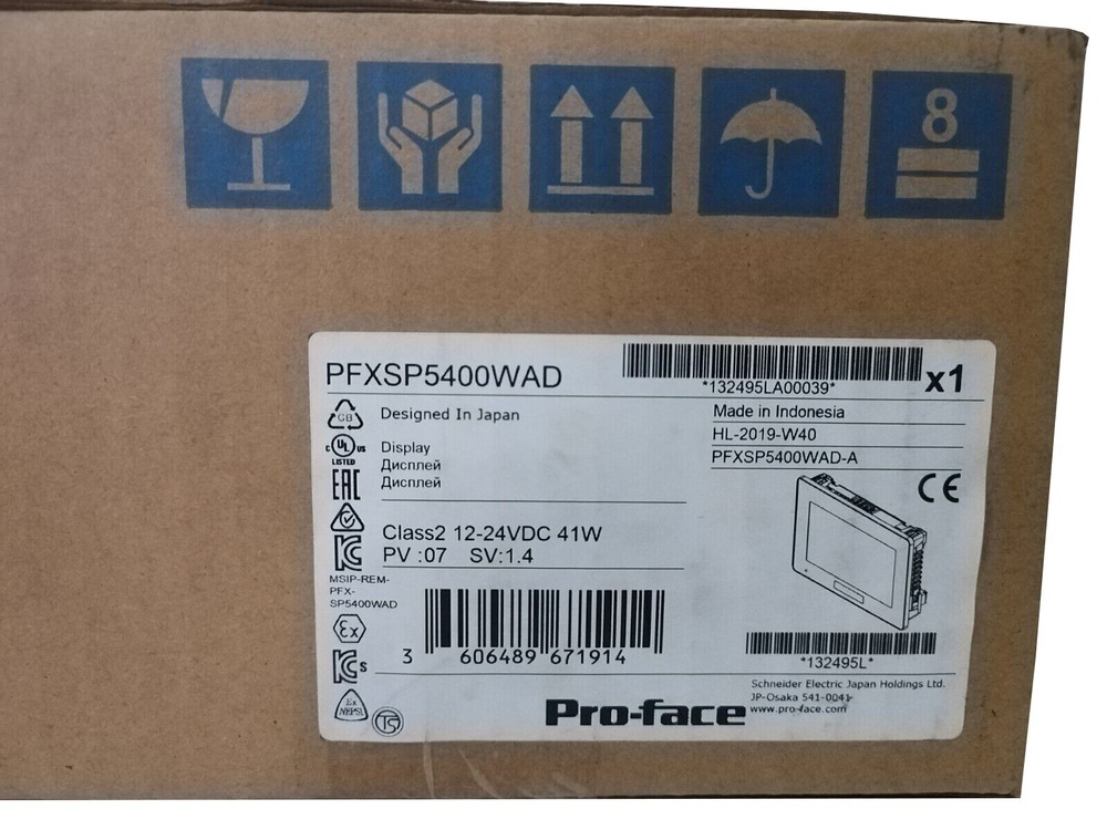 PFXSP5400WAD New Sealed PRO-FACE HMI TOUCH SCREEN PFXSP5400WAD