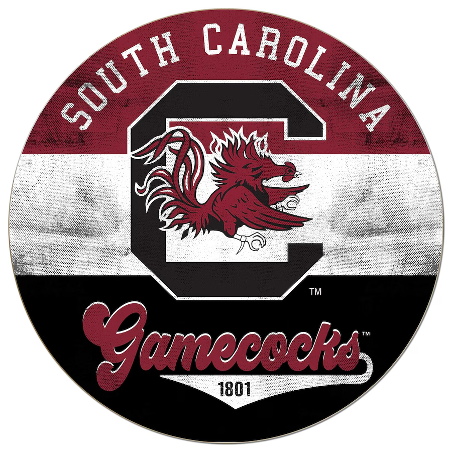 South Carolina Gamecocks NCAA Weather Resistant Vinyl Die Cut Sticker Decal 02