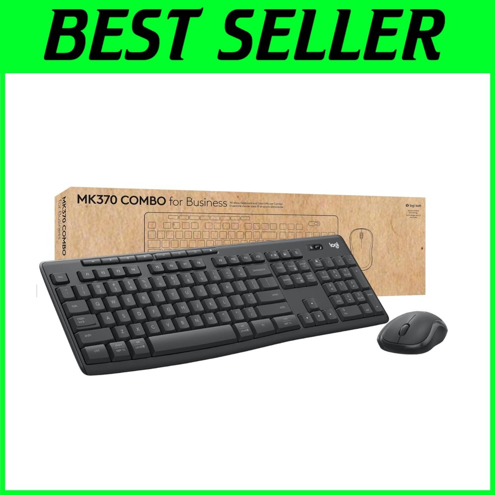 Spill-Resistant Keyboard & Silent Mouse
