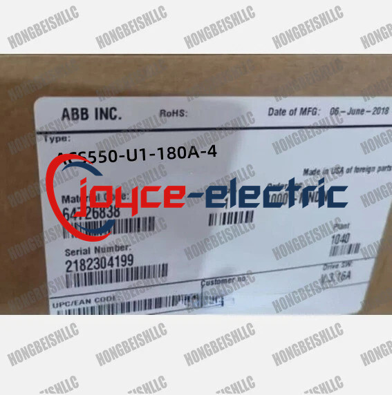 NEW ABB ACS550-U1-180A-4 Inverter DHL Fast shipping with warranty