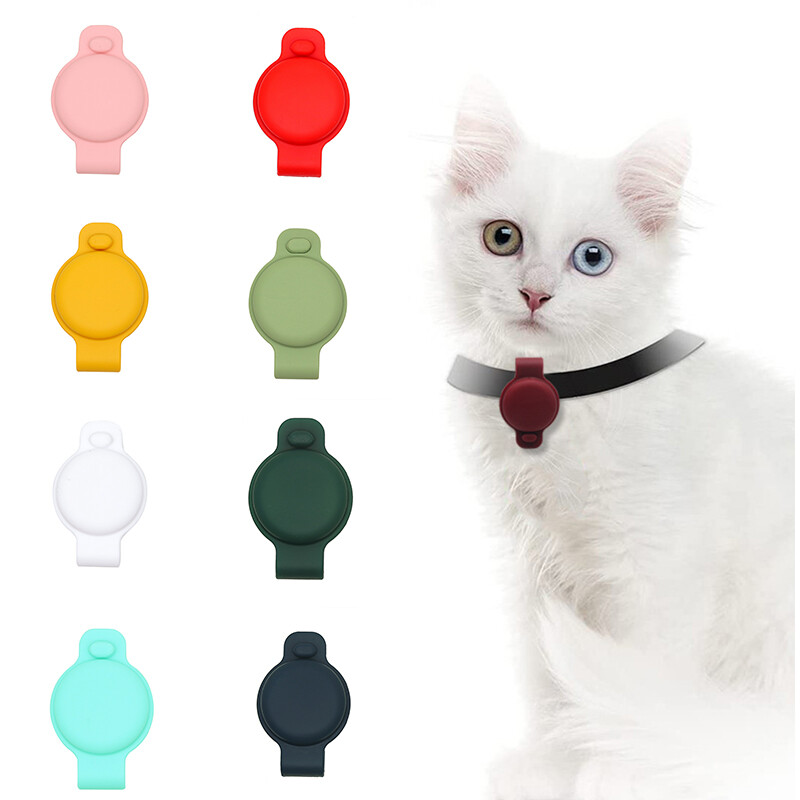 Drop-Proof Silicone Case Holder with Keychain for Apple AirTag Accessories