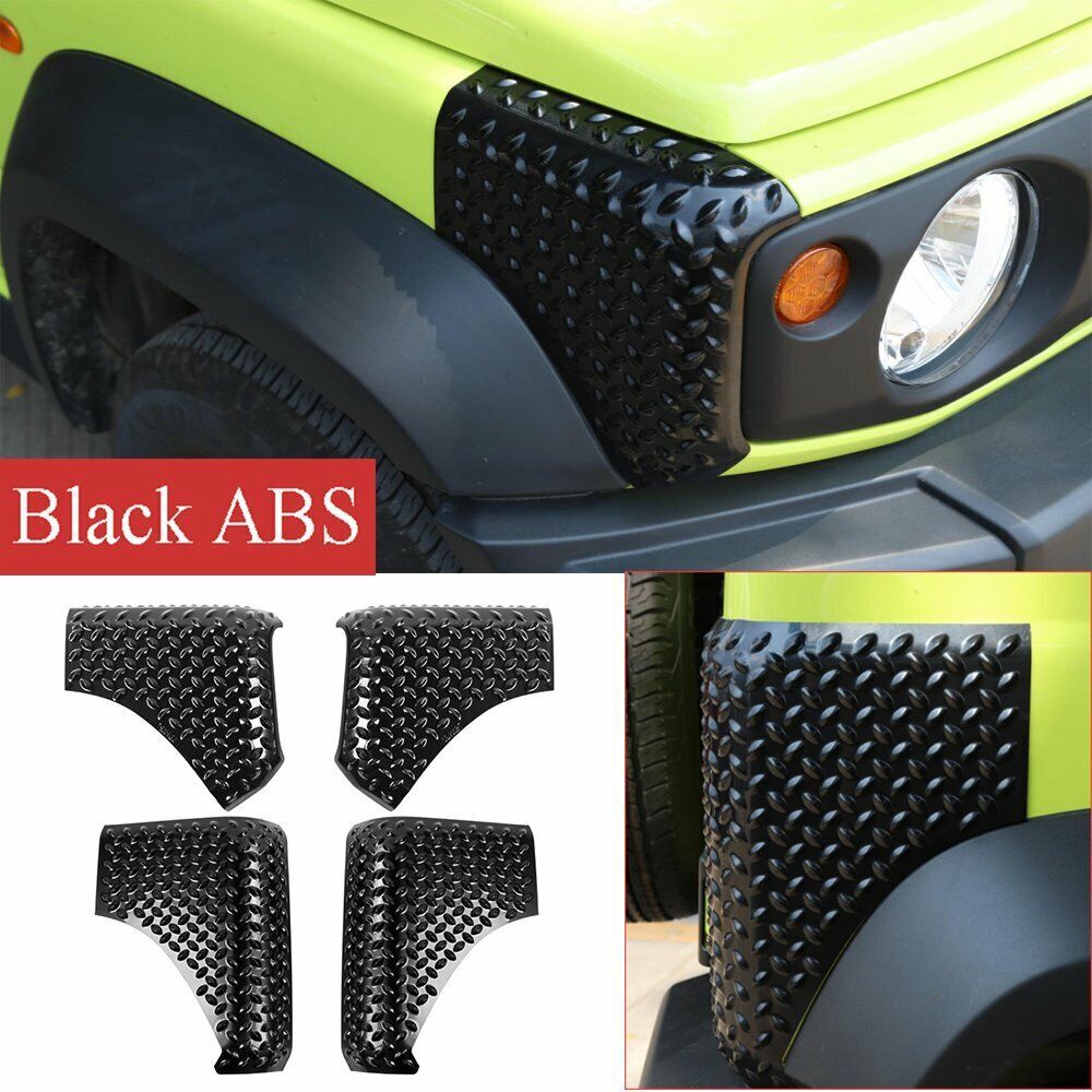Front Rear Fender Wrap Angle Protector Cover Kit Trim For Suzuki Jimny 2019-2023