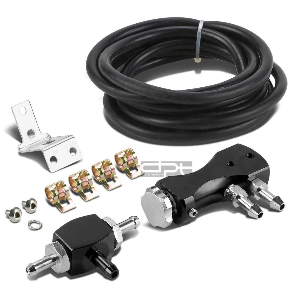 ADJUSTABLE MANUAL TURBO/TURBOCHARGER BOOST CONTROLLER 1-30 PSI ACTUATOR BLACK