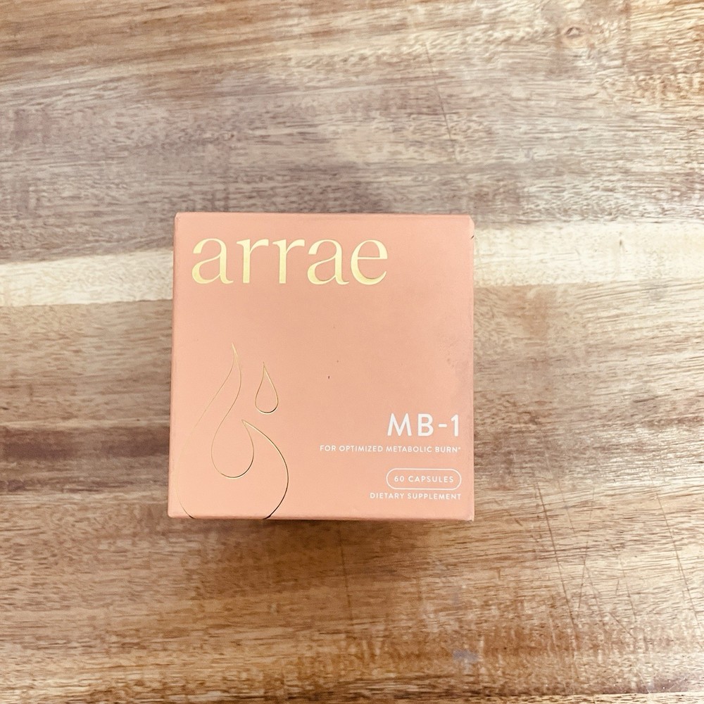 Genuine Arrae MB-1 Optimized Metabolic Burn 60 Capsules 04/2027