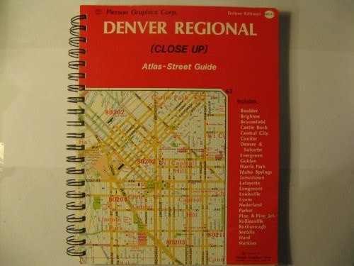 Regional Denver (close up) atlas - street guide by Pierson Graphics Corp, Good B