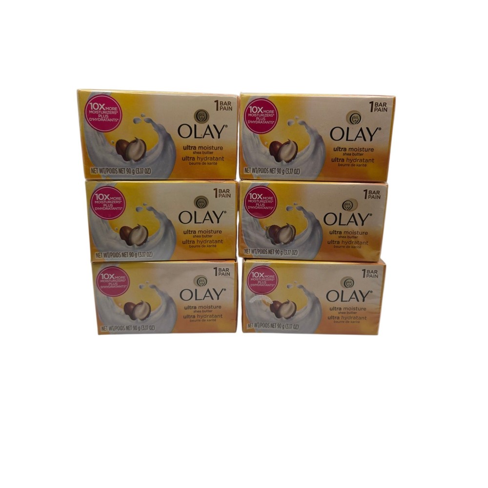 Olay Ultra Moisture Shea Butter Bar Soap 6-Pack