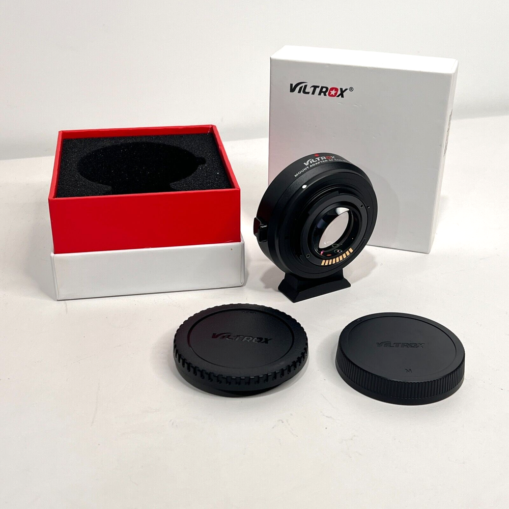 Viltrox EF-EOS M2 0.71x Lens Adapter - plus caps and packaging - near mint