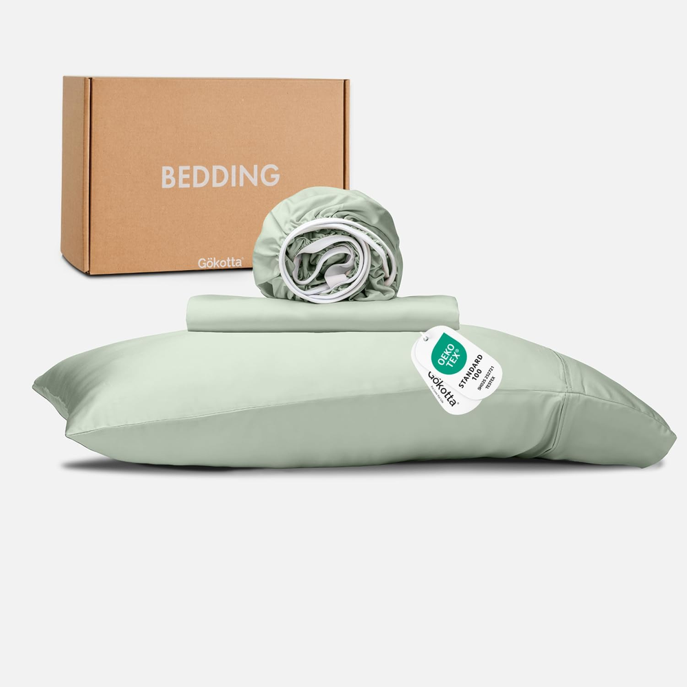 Twin XL Bamboo Rayon Cooling 3-Piece Bed Sheet Set