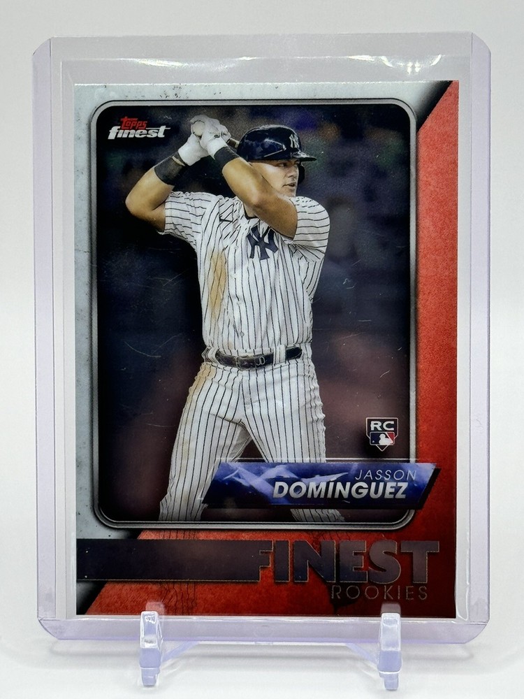 2024 Topps Finest #FRD-1 Jasson Dominguez Finest Rookies