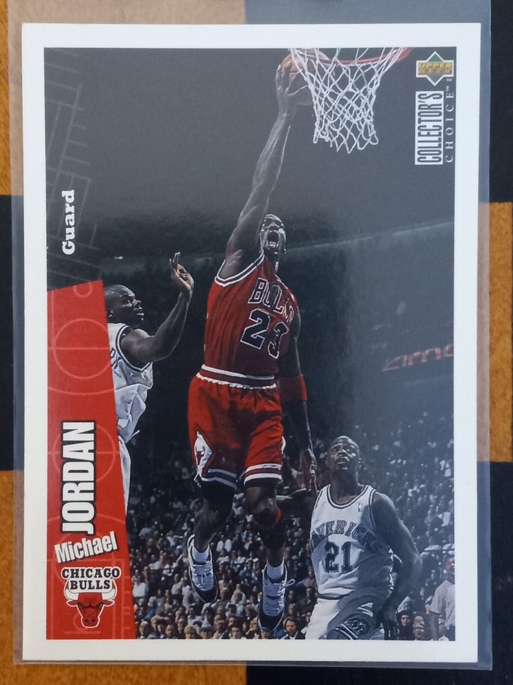 1996 Upper Deck Michael Jordan #23 Collector's Choice Basketball Card - Excellent