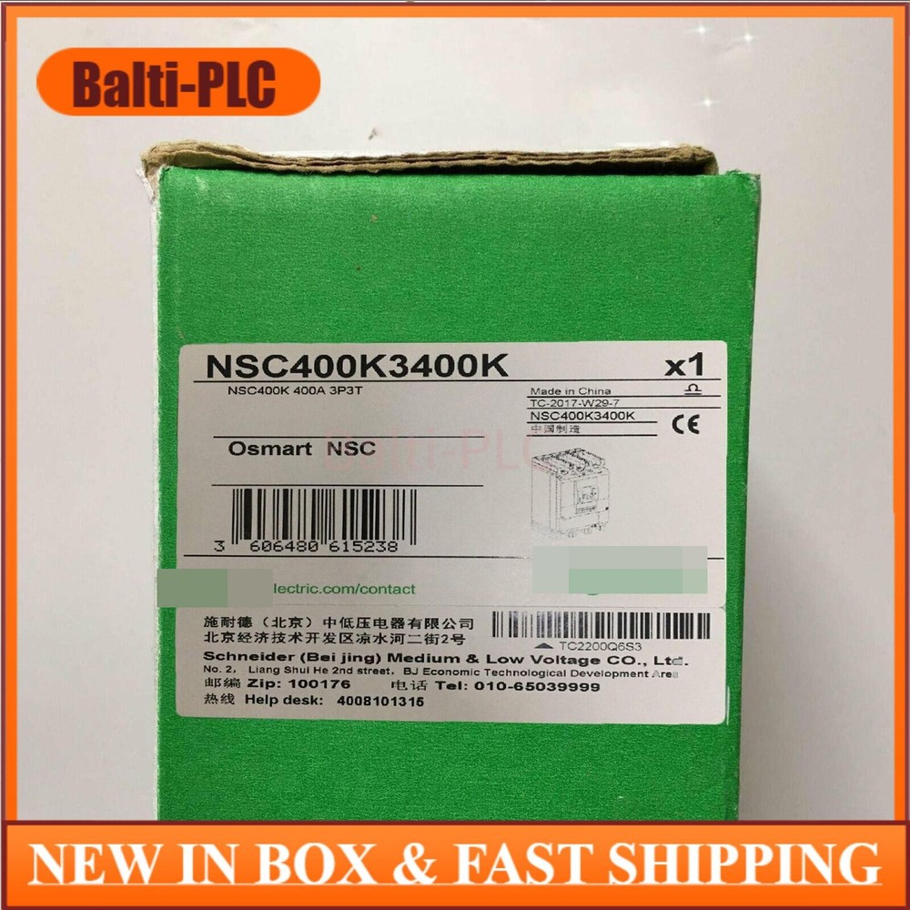 1PC New SND Molded Case Circuit Breaker NSC400K3400K Free Shipping#LJ