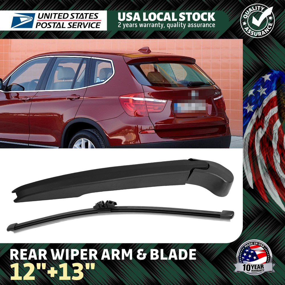 Durable All-Season Windshield Wiper Blades & Arm for BMW X3 F25 2011-2017