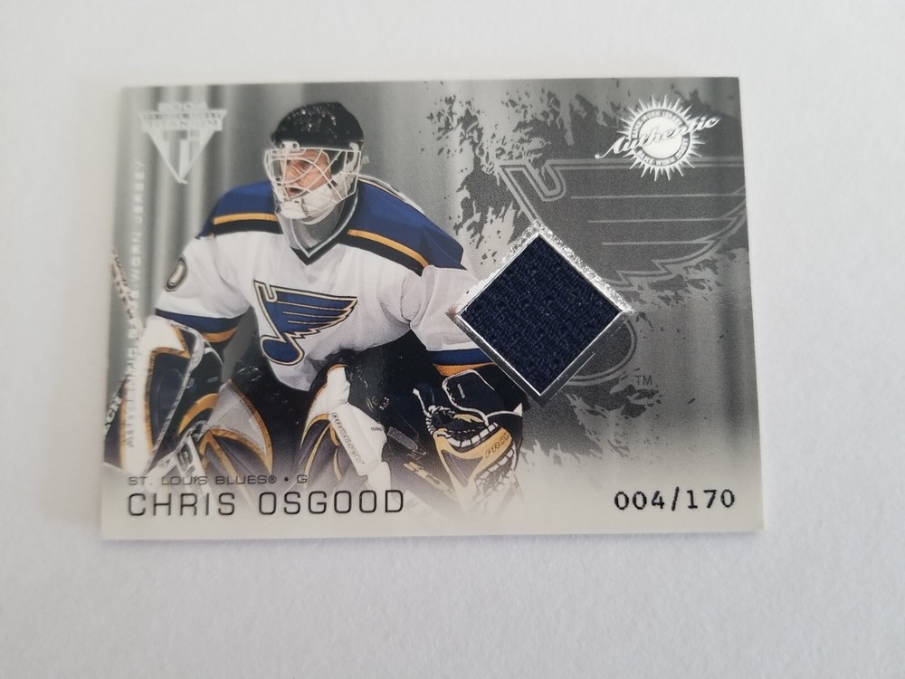 2003-04 Pacific Private Stock Titanium #179 Chris Osgood 004/170