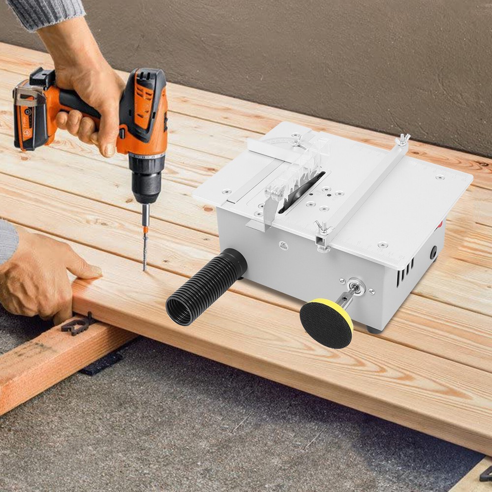 High-Speed 5000RPM Mini Table Saw for Woodworking & Precision Cutting