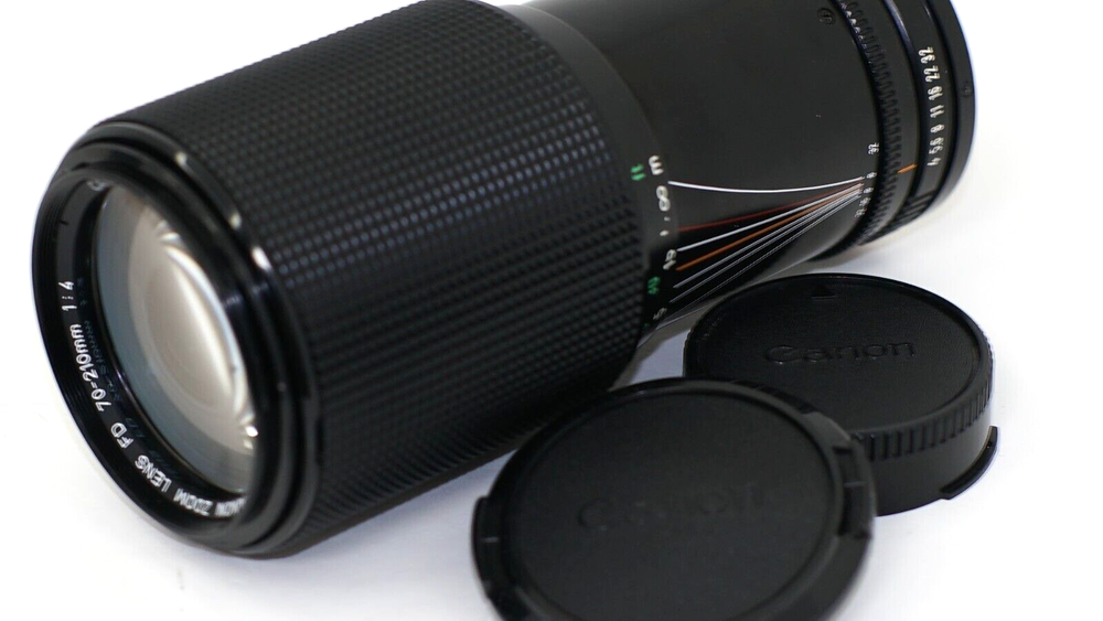 MINT Canon New FD NFD 70-210mm f/4 Manual Focus Zoom Lens Japan