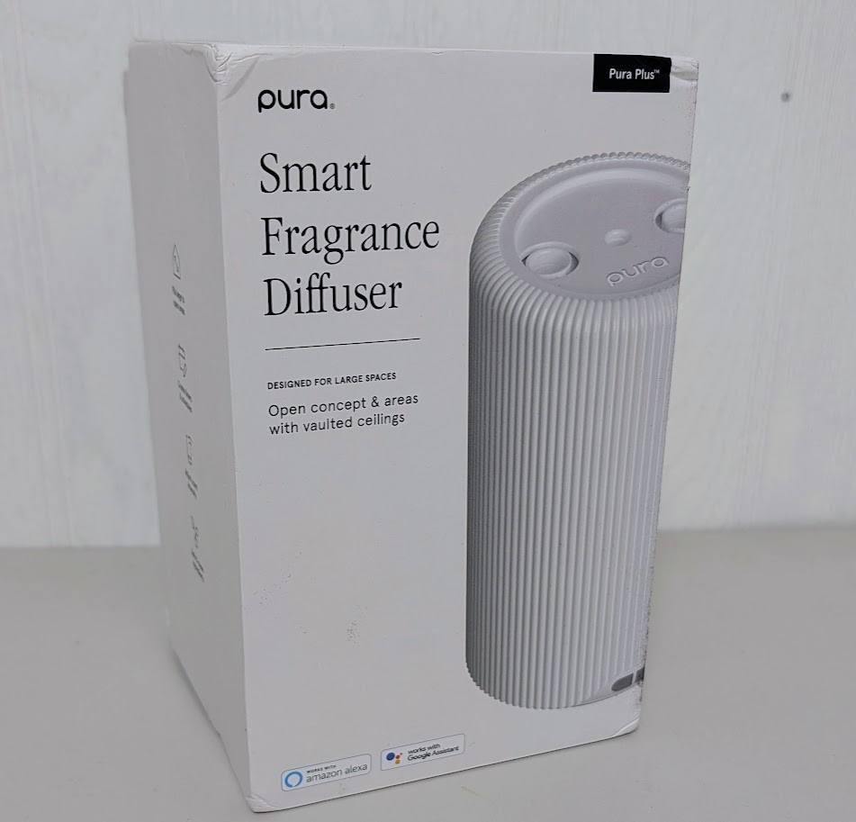 Pura Plus Smart Fragrance Diffuser White Works W Alexa FRAGRANCE INCLUDED