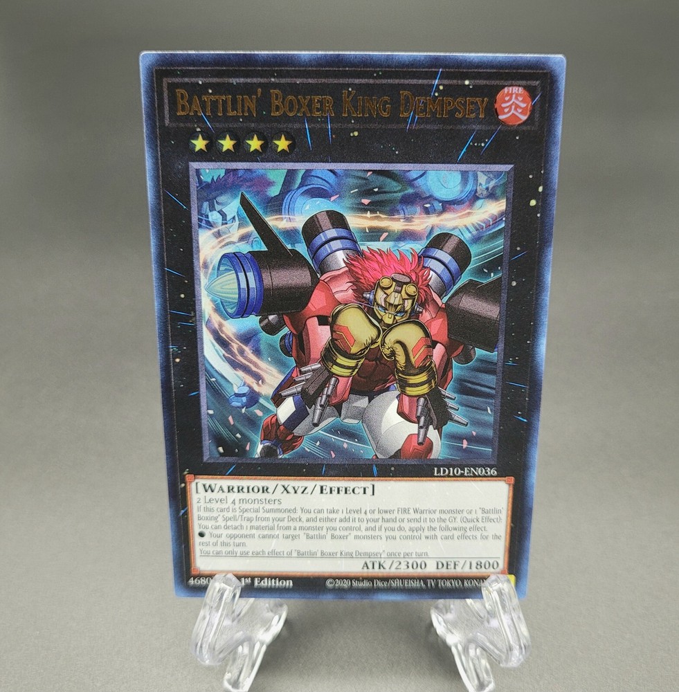 Yu-Gi-Oh! Battlin’ Boxer King Dempsey LD10-EN036 - Ultra Rare