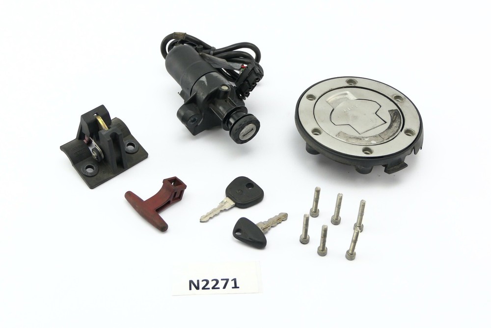 BMW F 650 GS R13 2003 - Ignition lock tank cap lock set N2271