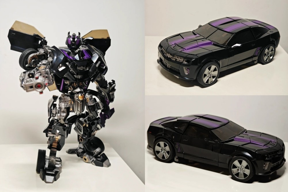 WJ Toys Darkblade M03D 8-Inch Dark Bee Hornet Warrior Transformable Action Figure