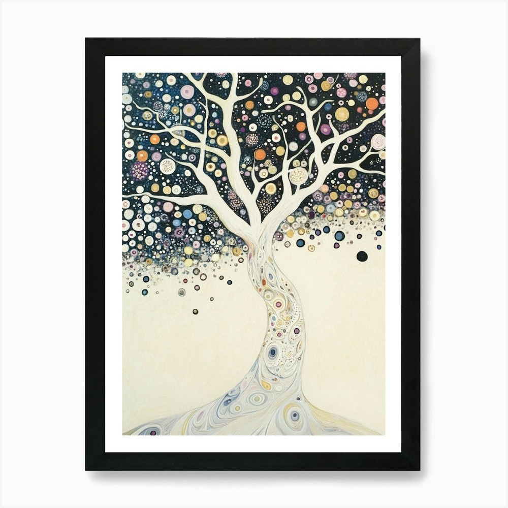 Tree of Life 21 Framed Art Print Canvas Wall Decor Picture