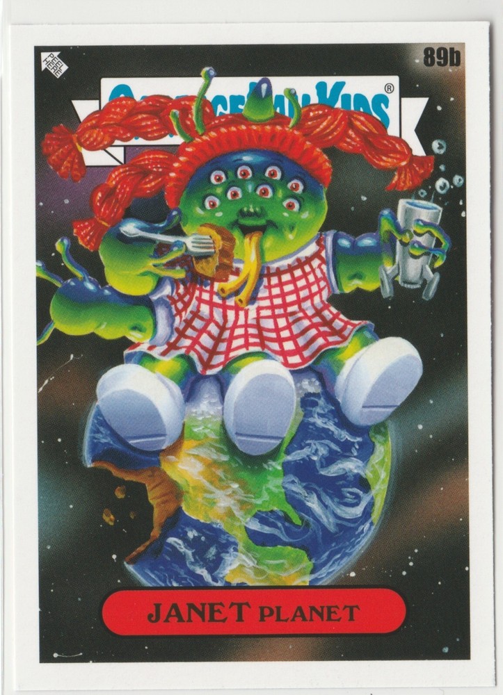 Janet Planet #89b Garbage Pail Kids GPK 2021 Food Fight Trading Card