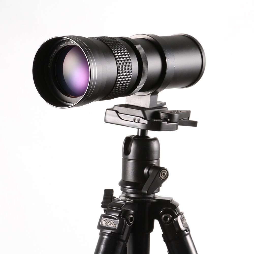 420-800mm f/8.3-16 Telephoto Zoom Lens for Canon EOS DSLR Cameras