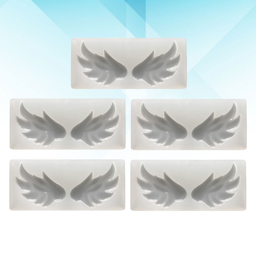 5 Pcs Candy Molds Polymer Clay Cutters Epoxy Decor Tool DIY Kit