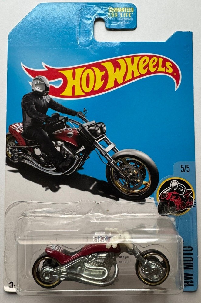 2017 Hot Wheels HW MOTO 5 Blast Lane Treasure Hunt Edition