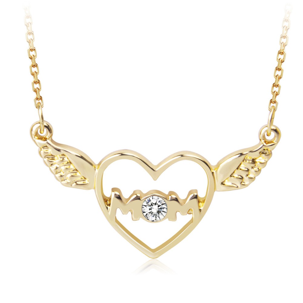 Valentines Day Gift Love You Pendant Necklace Heart Necklaces-image