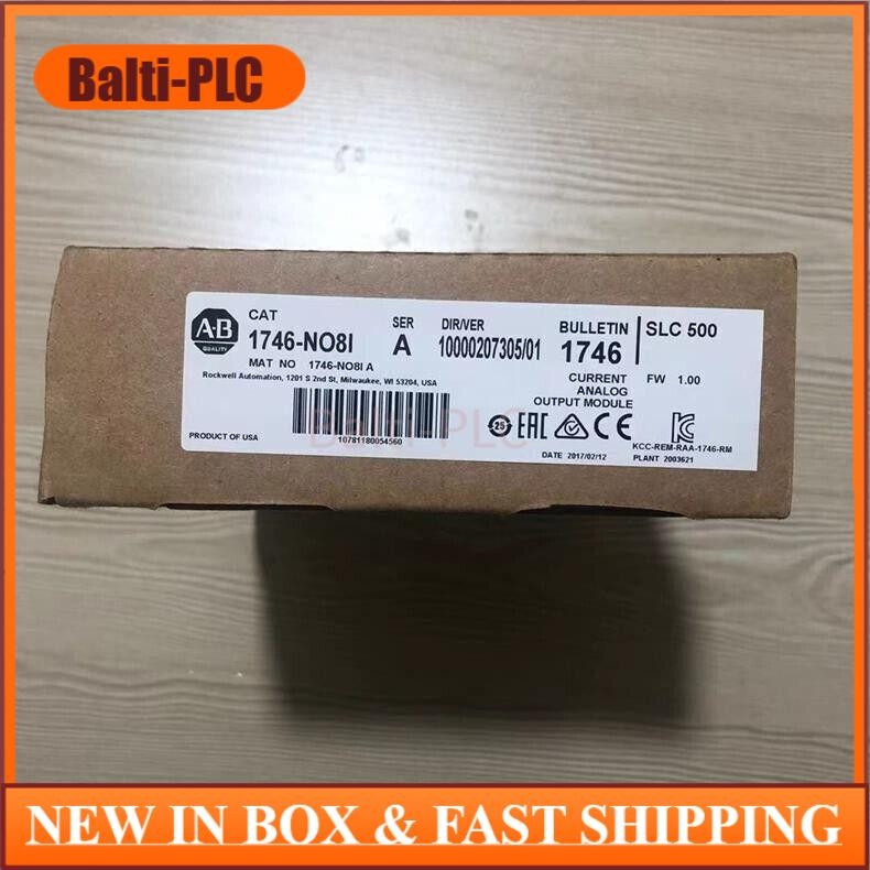 New Sealed Allen Bradley 1746-NO8I SLC 500 Analog Current Output Module 1746NO8I